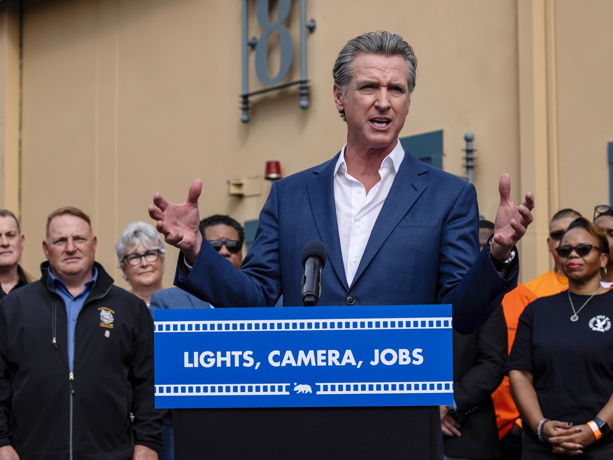 Why Newsom wants California taxpayers to spend millions more subsidizing Hollywood